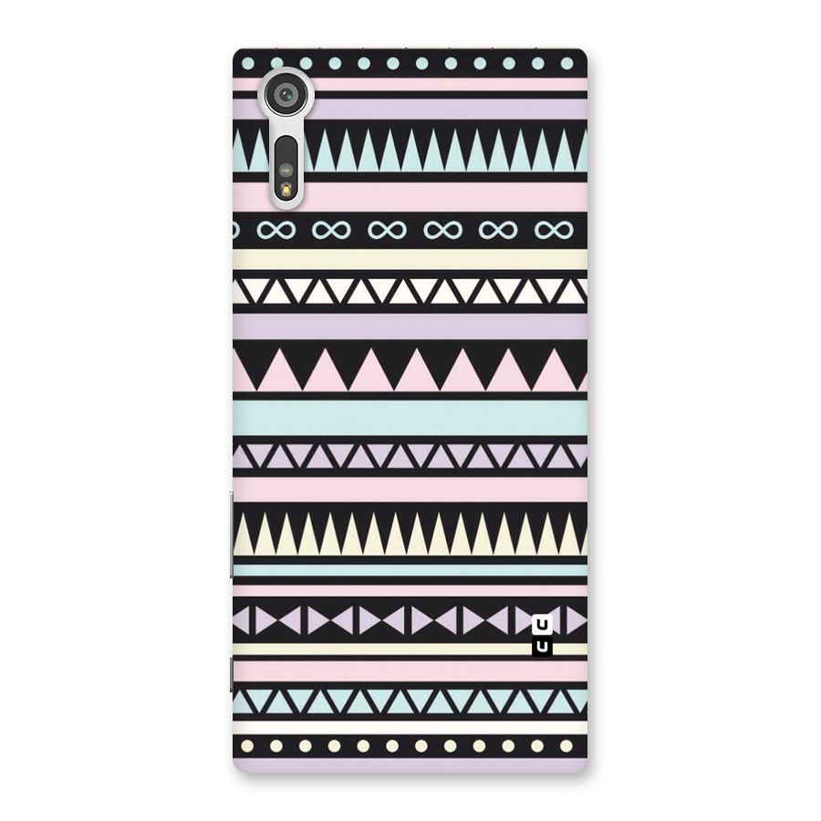 Cute Chev Pattern Back Case for Xperia XZ