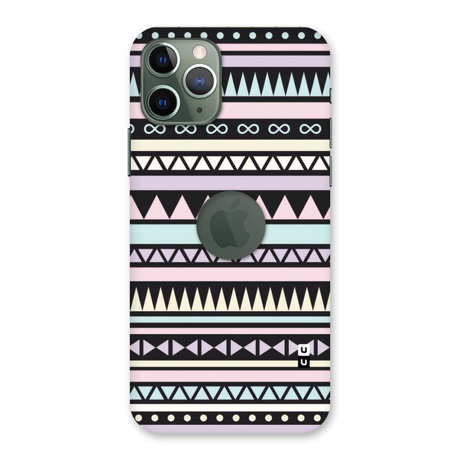 Cute Chev Pattern Back Case for iPhone 11 Pro Logo  Cut