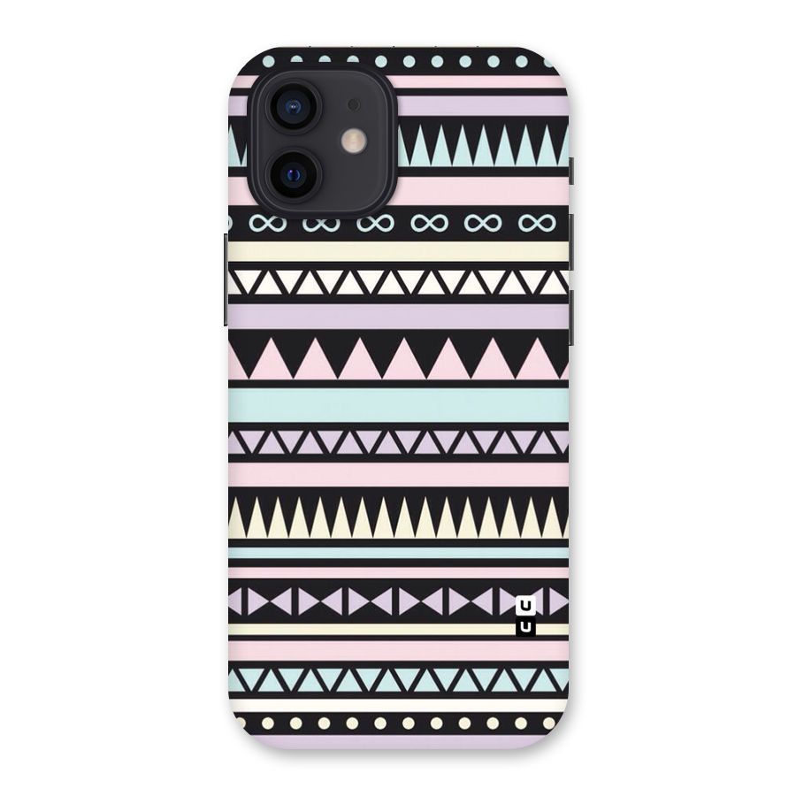 Cute Chev Pattern Back Case for iPhone 12