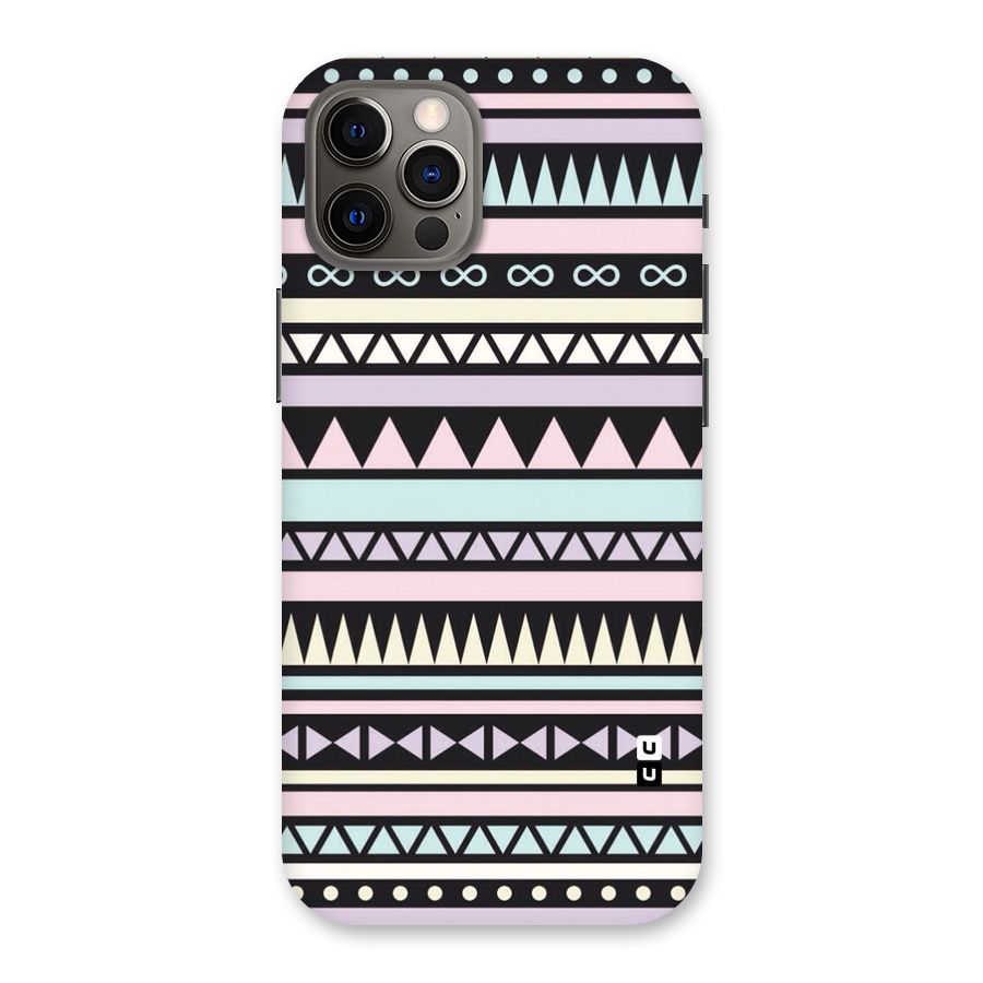 Cute Chev Pattern Back Case for iPhone 12 Pro