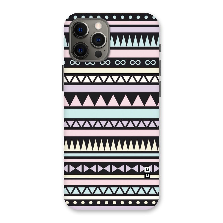 Cute Chev Pattern Back Case for iPhone 12 Pro Max