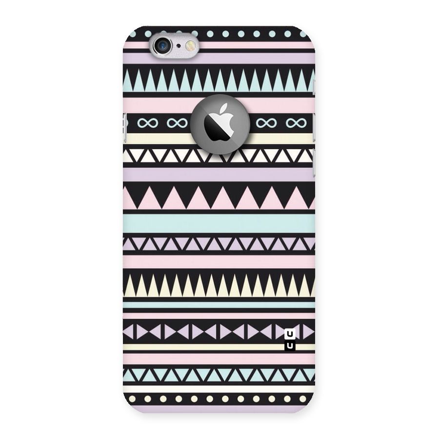 Cute Chev Pattern Back Case for iPhone 6 Logo Cut