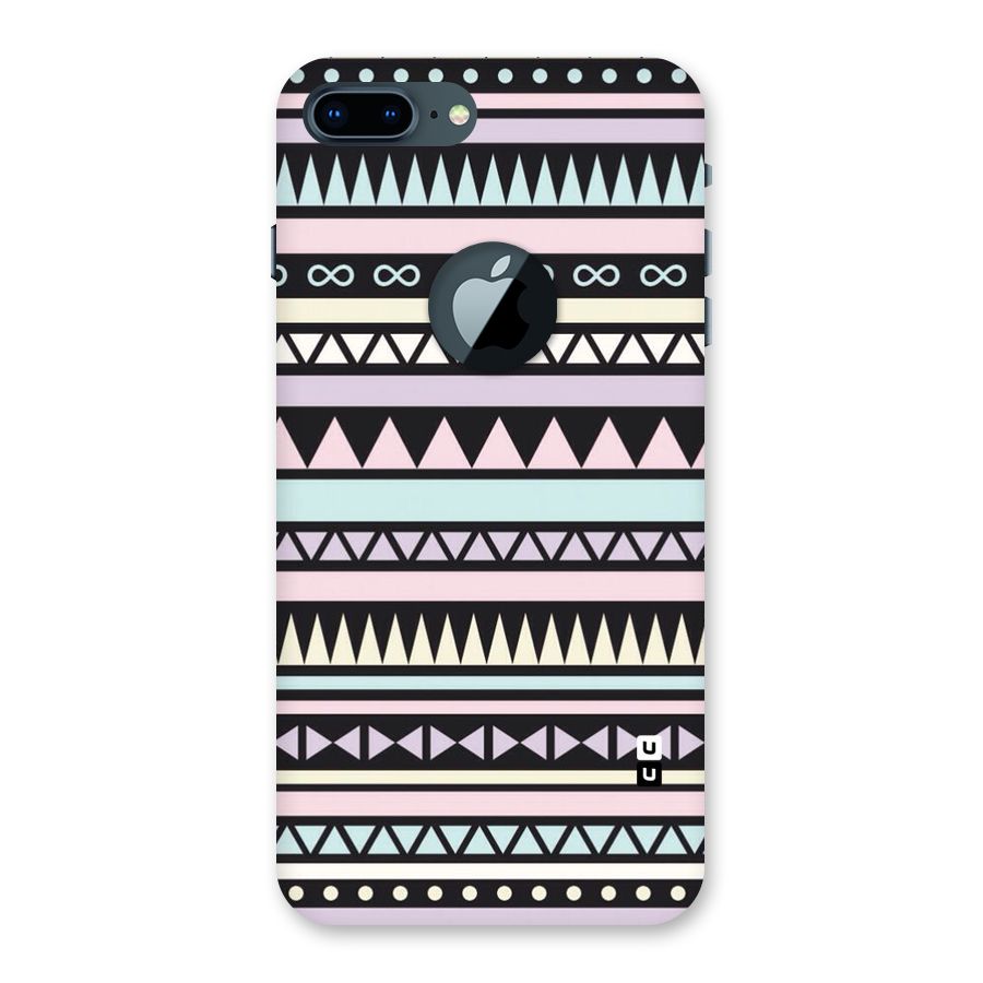Cute Chev Pattern Back Case for iPhone 7 Plus Logo Cut
