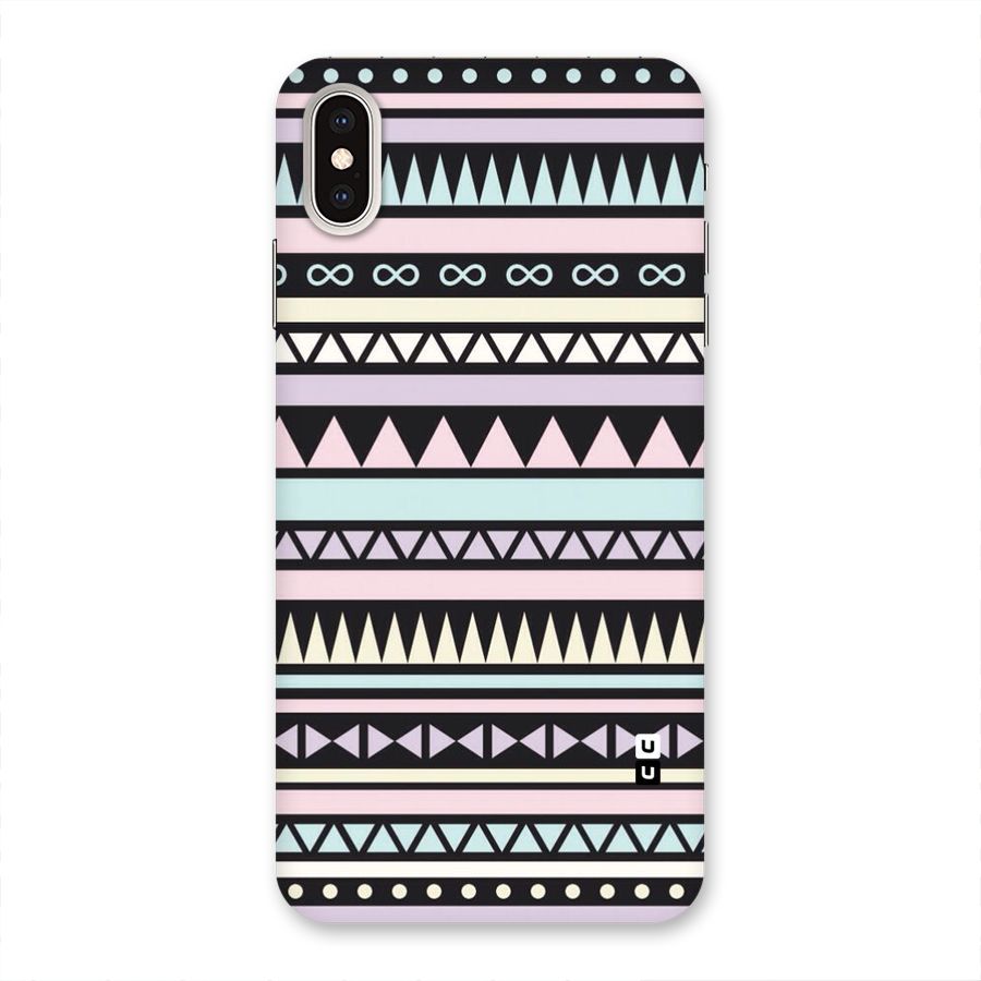 Cute Chev Pattern Back Case for iPhone XS Max