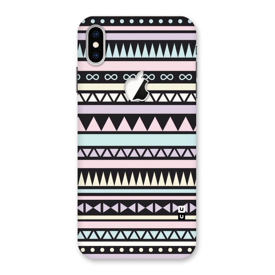 Cute Chev Pattern Back Case for iPhone XS Max Apple Cut