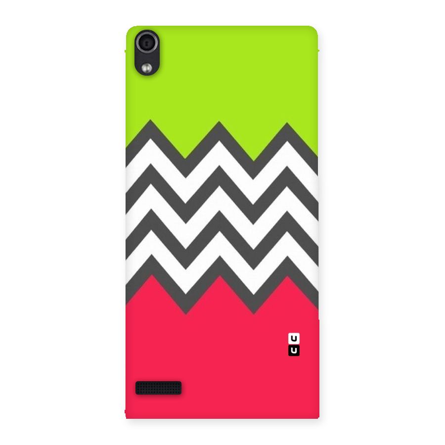 Cute Chevron Back Case for Ascend P6