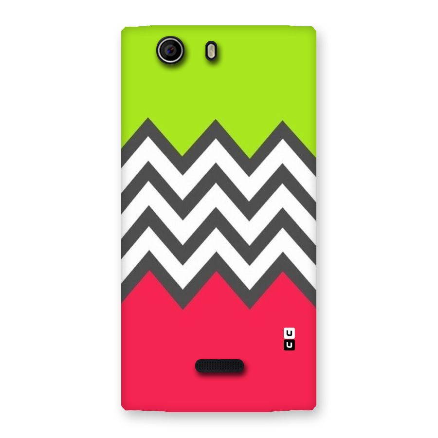 Cute Chevron Back Case for Canvas Nitro 2 E311