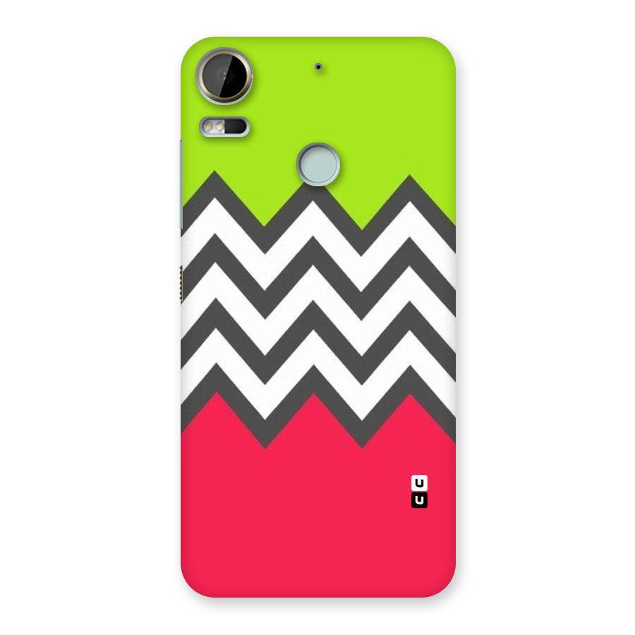 Cute Chevron Back Case for Desire 10 Pro