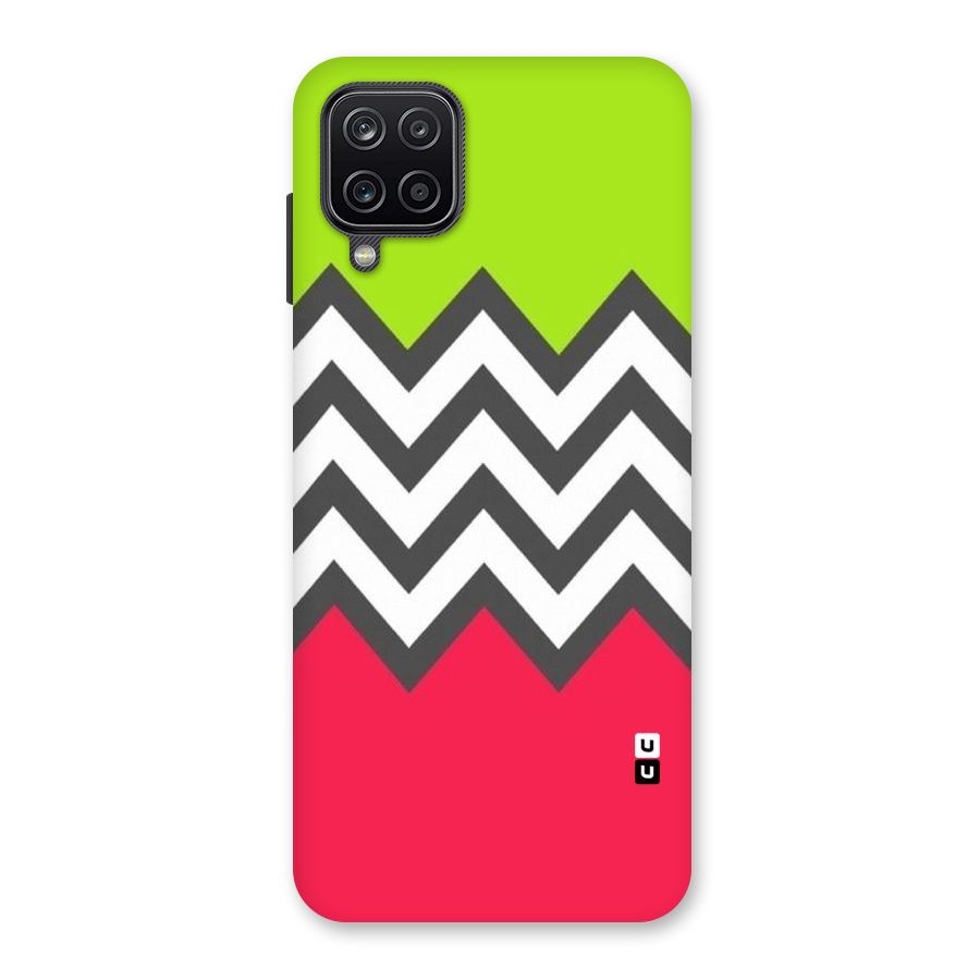 Cute Chevron Back Case for Galaxy A12