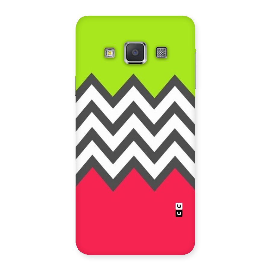 Cute Chevron Back Case for Galaxy A3