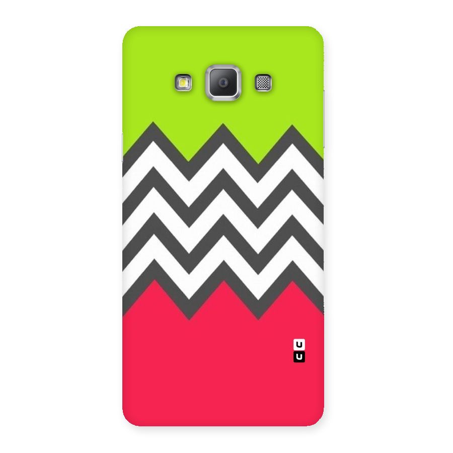 Cute Chevron Back Case for Galaxy A7
