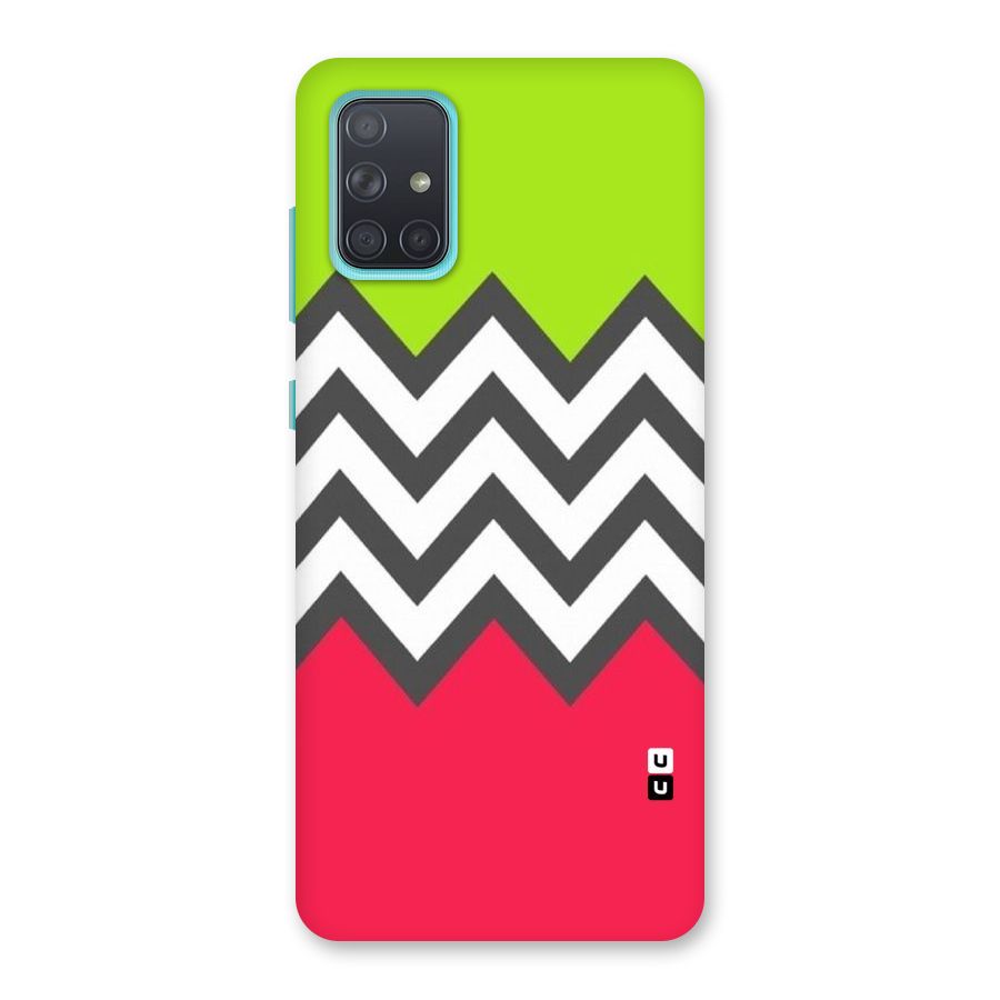 Cute Chevron Back Case for Galaxy A71
