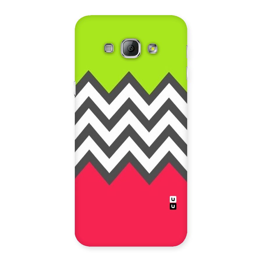Cute Chevron Back Case for Galaxy A8