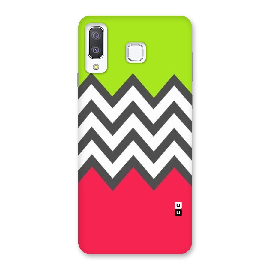 Cute Chevron Back Case for Galaxy A8 Star