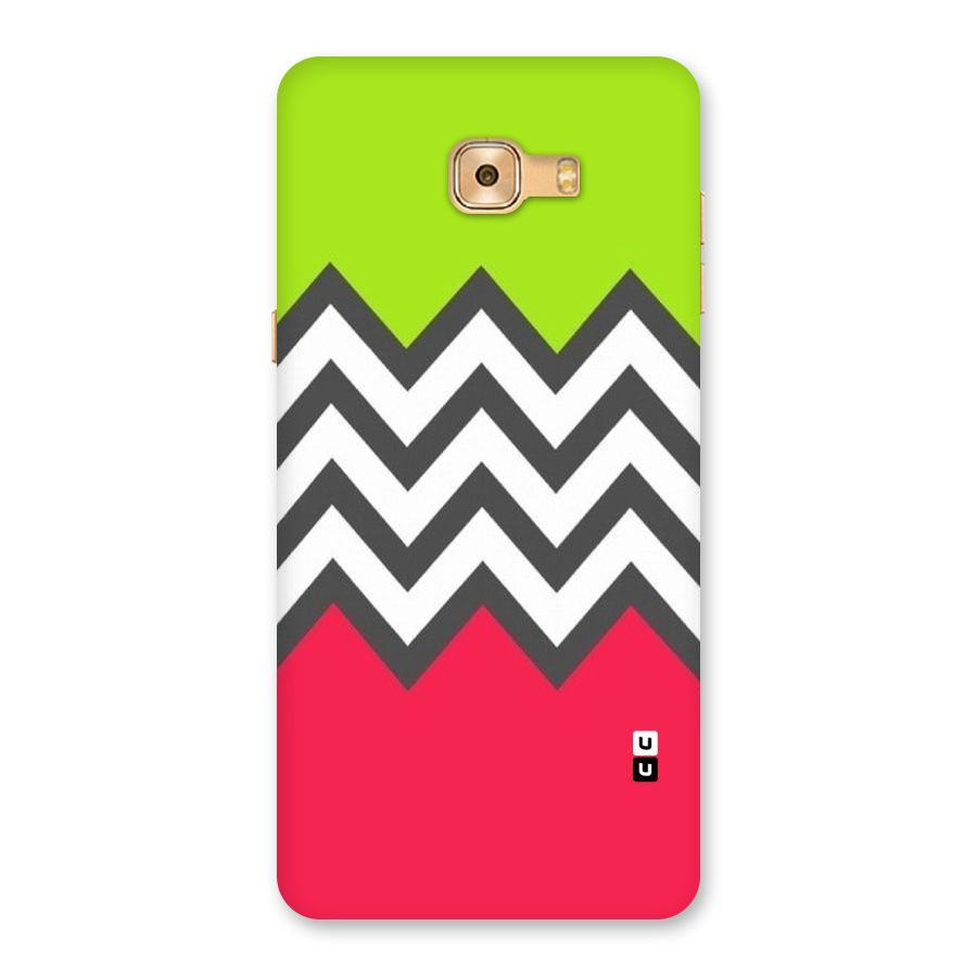 Cute Chevron Back Case for Galaxy C9 Pro