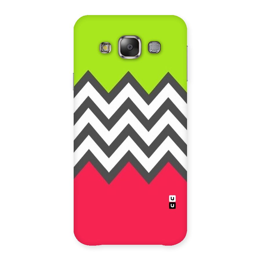 Cute Chevron Back Case for Galaxy E7