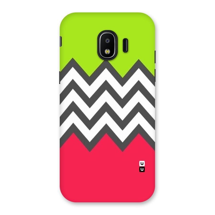 Cute Chevron Back Case for Galaxy J2 Pro 2018