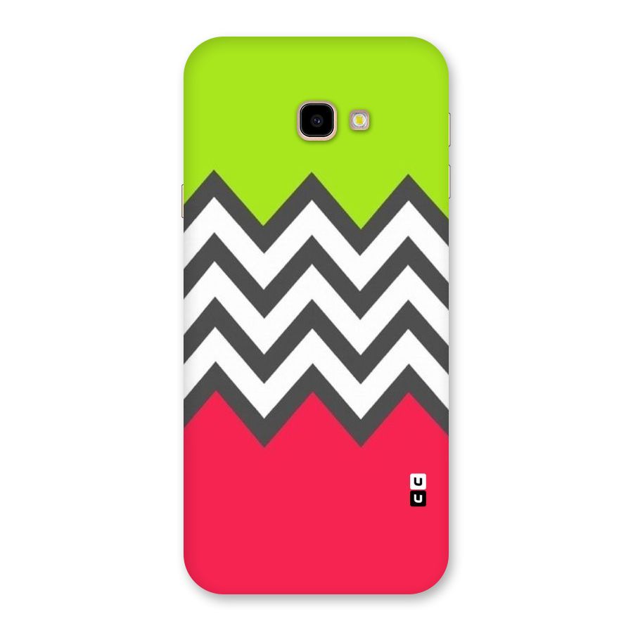 Cute Chevron Back Case for Galaxy J4 Plus