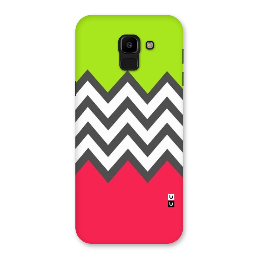 Cute Chevron Back Case for Galaxy J6