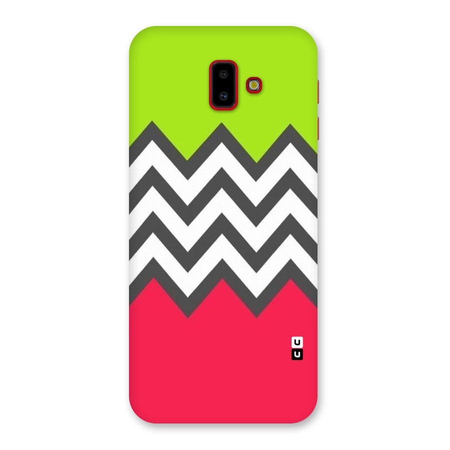 Cute Chevron Back Case for Galaxy J6 Plus