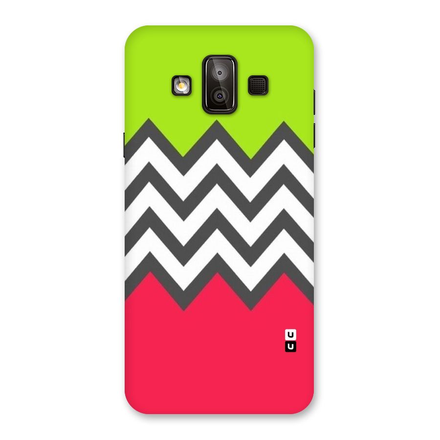 Cute Chevron Back Case for Galaxy J7 Duo
