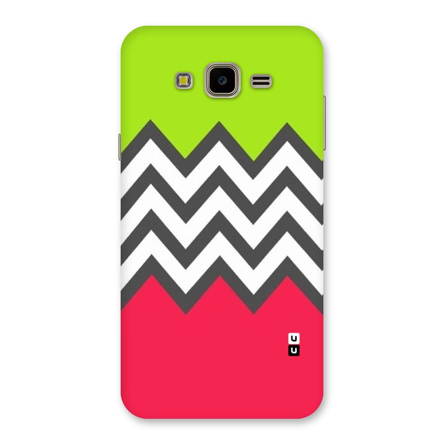 Cute Chevron Back Case for Galaxy J7 Nxt
