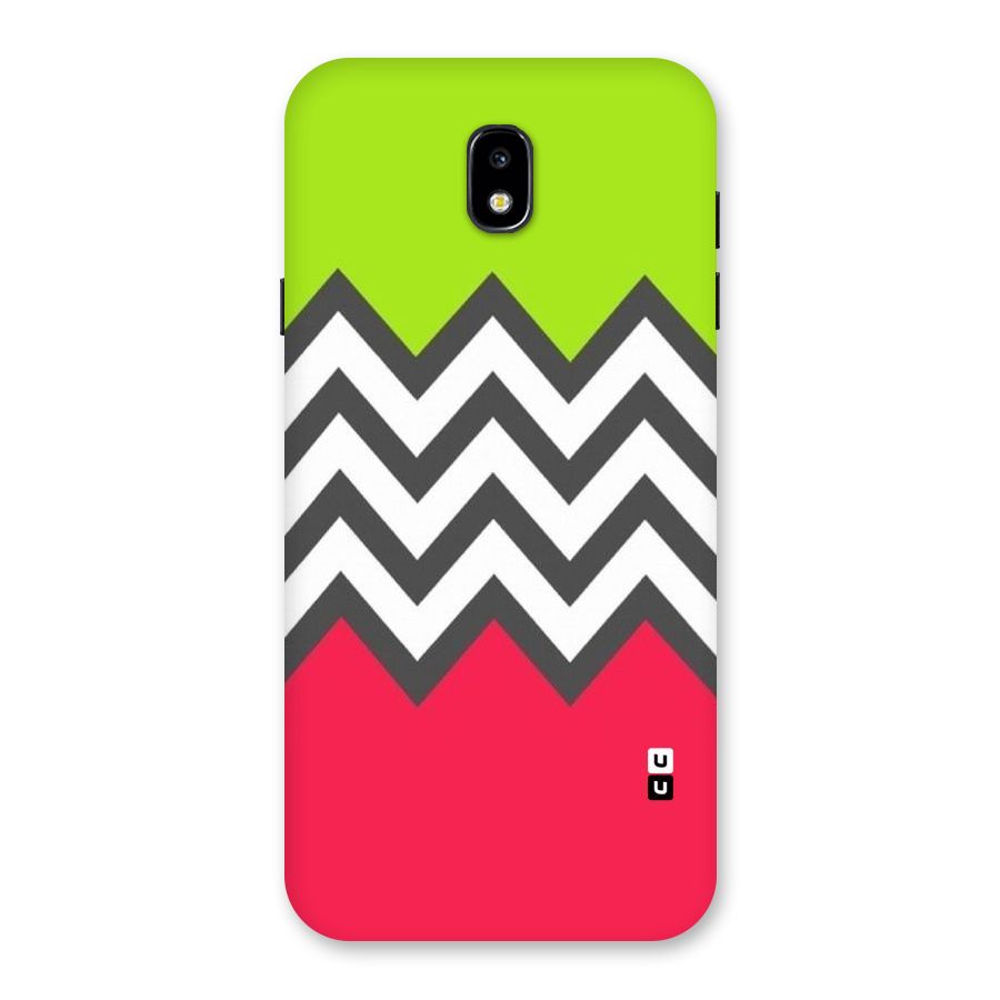 Cute Chevron Back Case for Galaxy J7 Pro