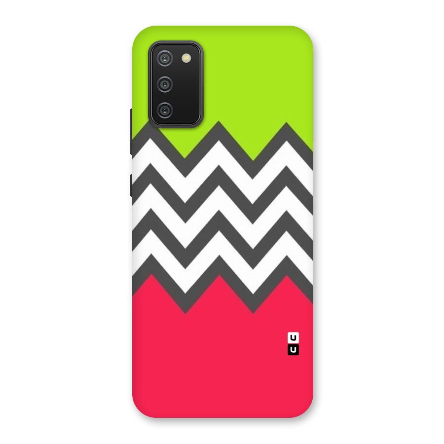 Cute Chevron Back Case for Galaxy M02s