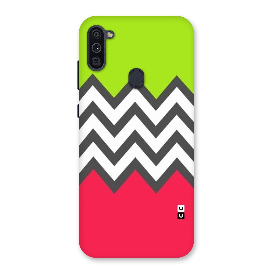 Cute Chevron Back Case for Galaxy M11