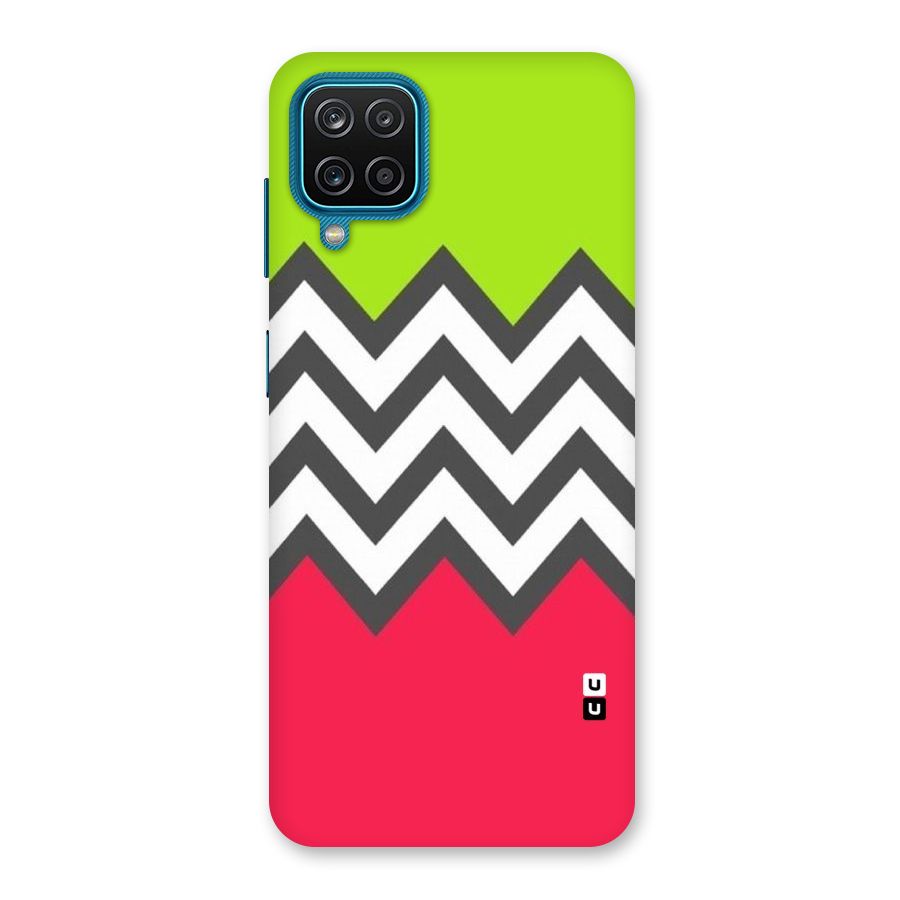 Cute Chevron Back Case for Galaxy M12