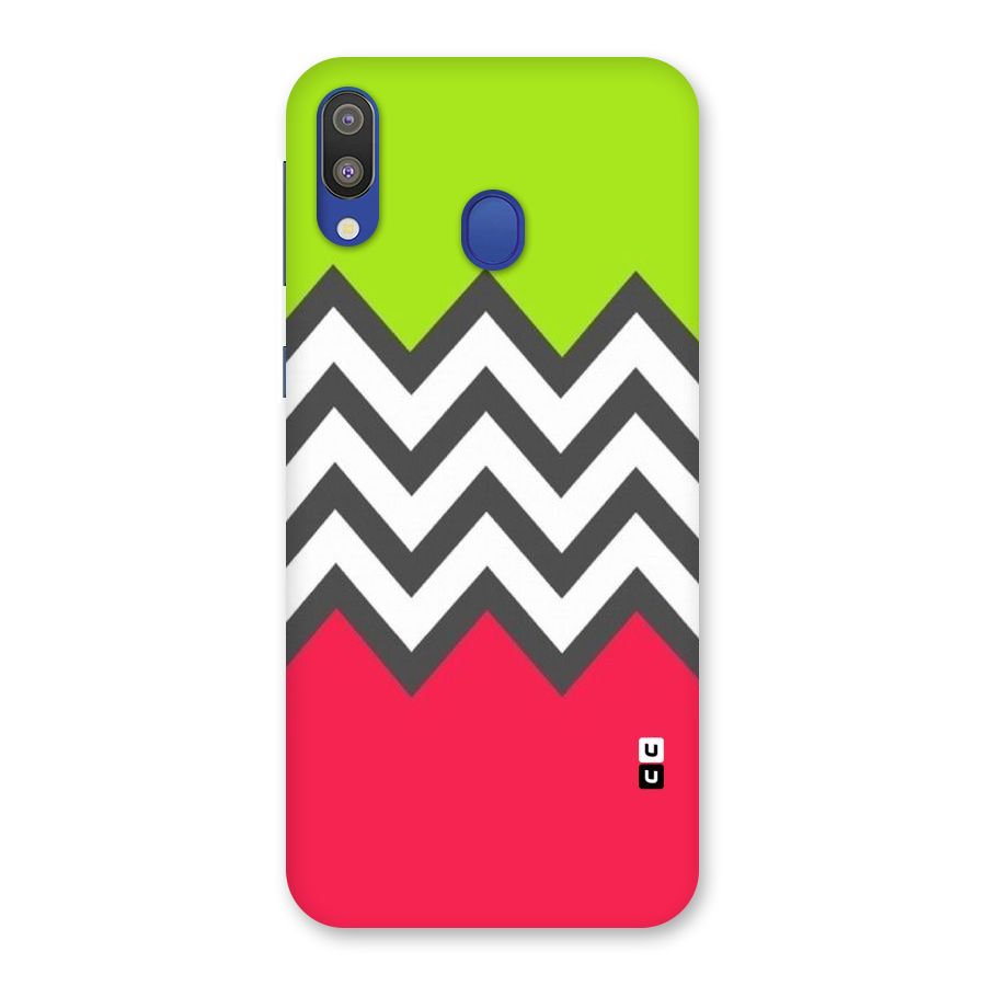 Cute Chevron Back Case for Galaxy M20