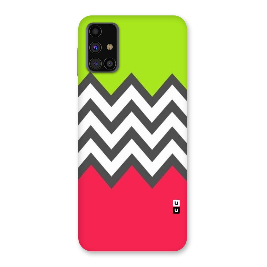 Cute Chevron Back Case for Galaxy M31s