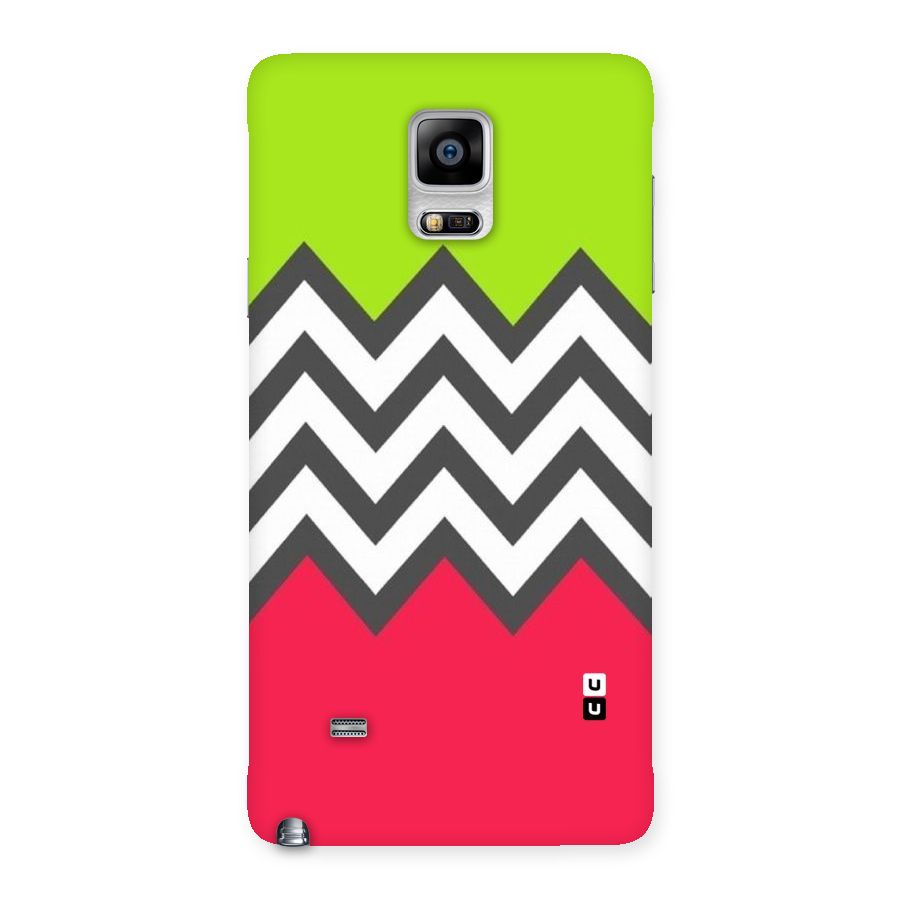 Cute Chevron Back Case for Galaxy Note 4