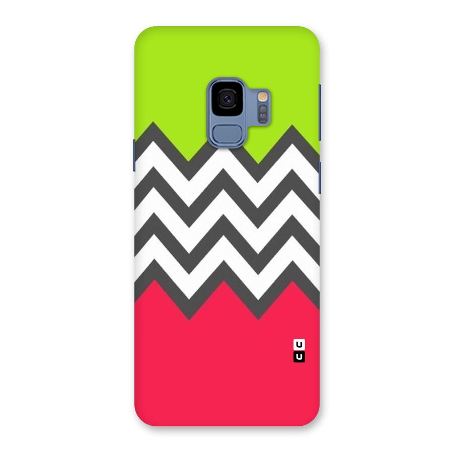 Cute Chevron Back Case for Galaxy S9