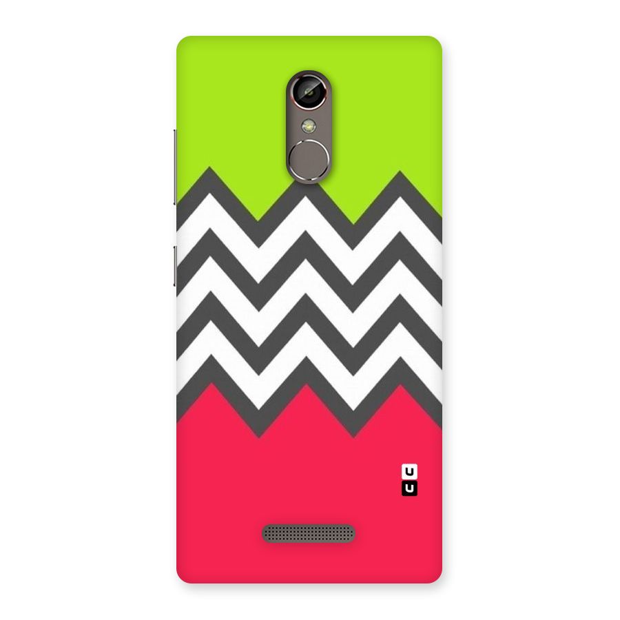 Cute Chevron Back Case for Gionee S6s
