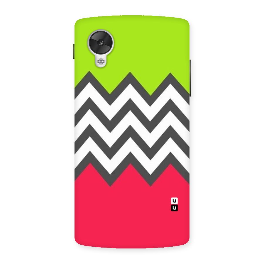 Cute Chevron Back Case for Google Nexsus 5
