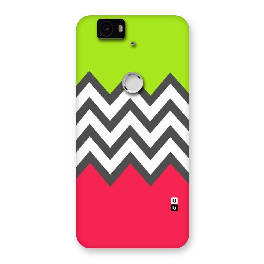 Cute Chevron Back Case for Google Nexus-6P