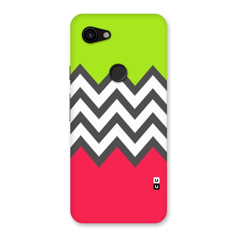 Cute Chevron Back Case for Google Pixel 3a