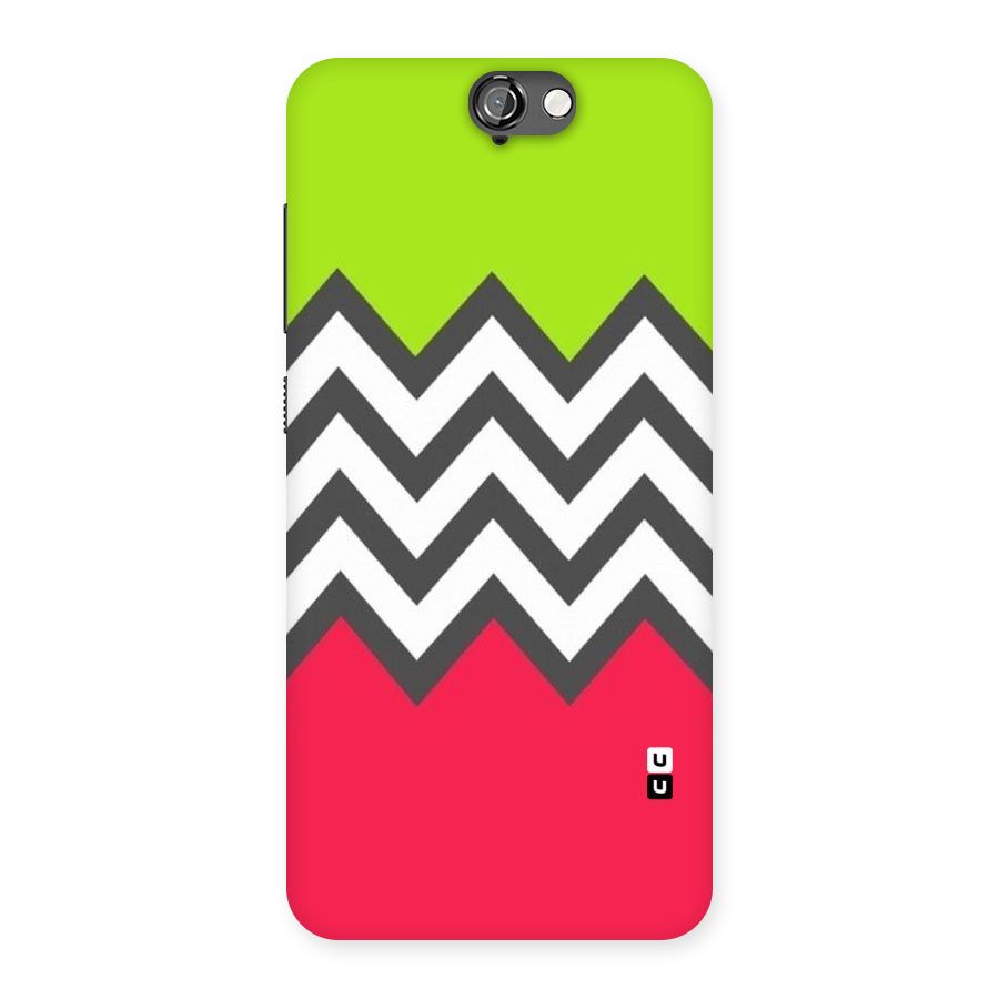 Cute Chevron Back Case for HTC One A9