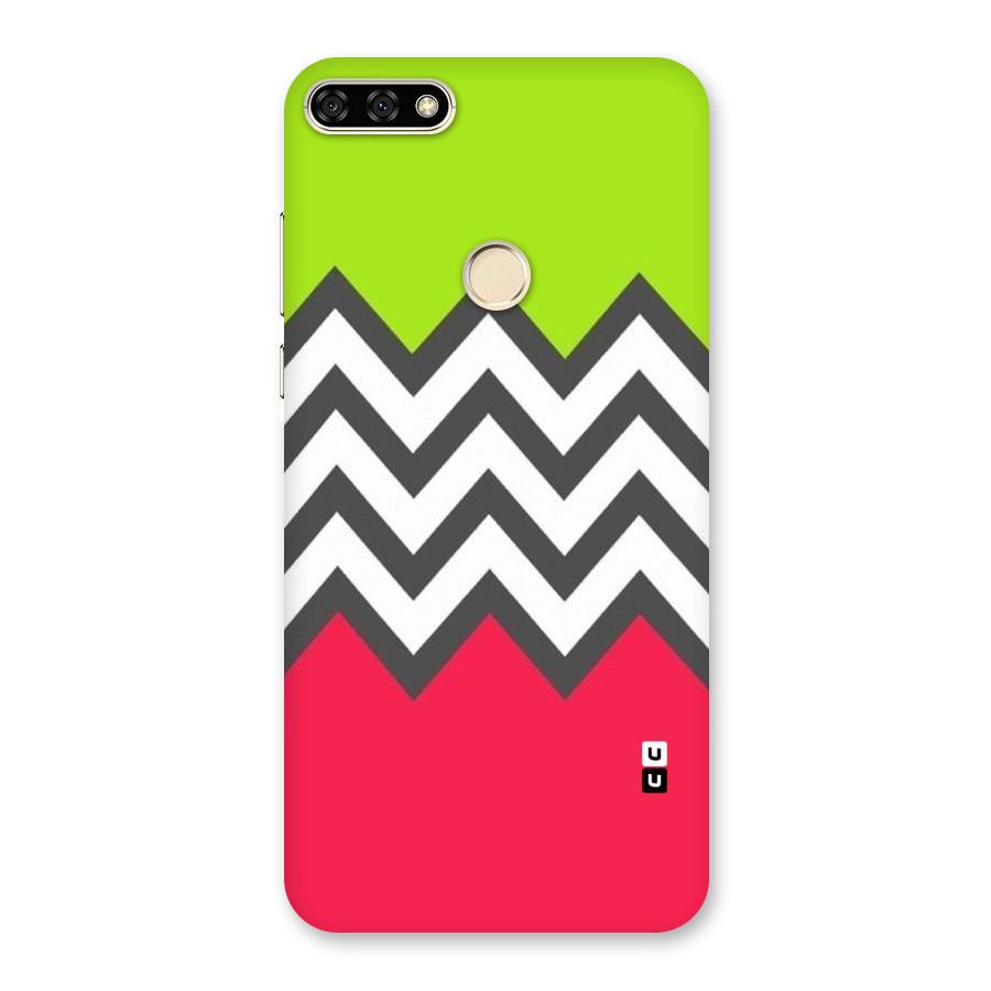 Cute Chevron Back Case for Honor 7A