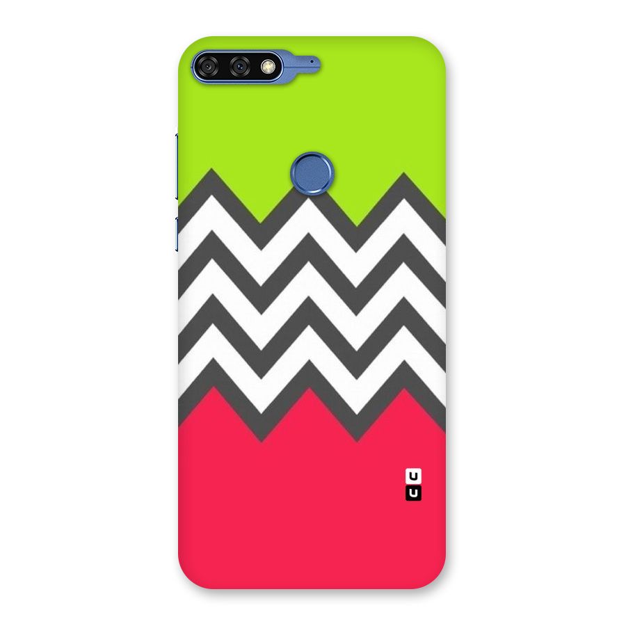 Cute Chevron Back Case for Honor 7C