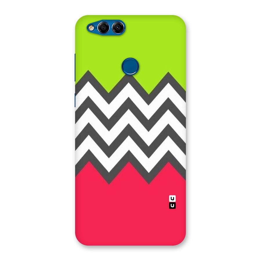 Cute Chevron Back Case for Honor 7X