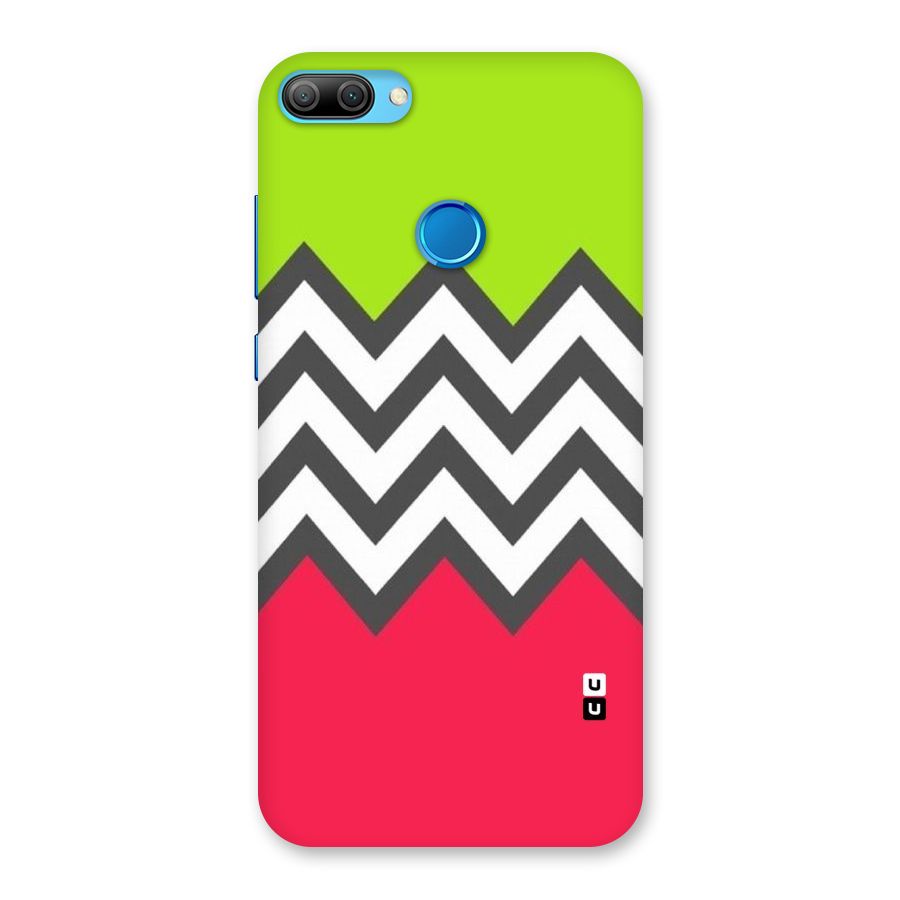 Cute Chevron Back Case for Honor 9N