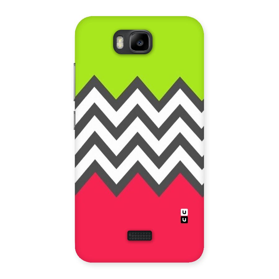 Cute Chevron Back Case for Honor Bee