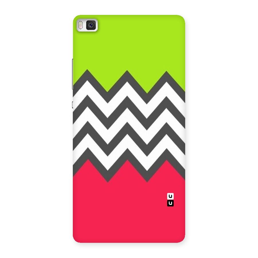Cute Chevron Back Case for Huawei P8