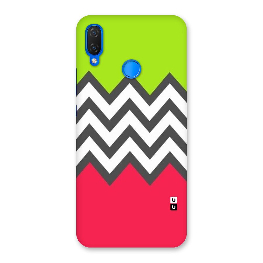 Cute Chevron Back Case for Huawei P Smart+