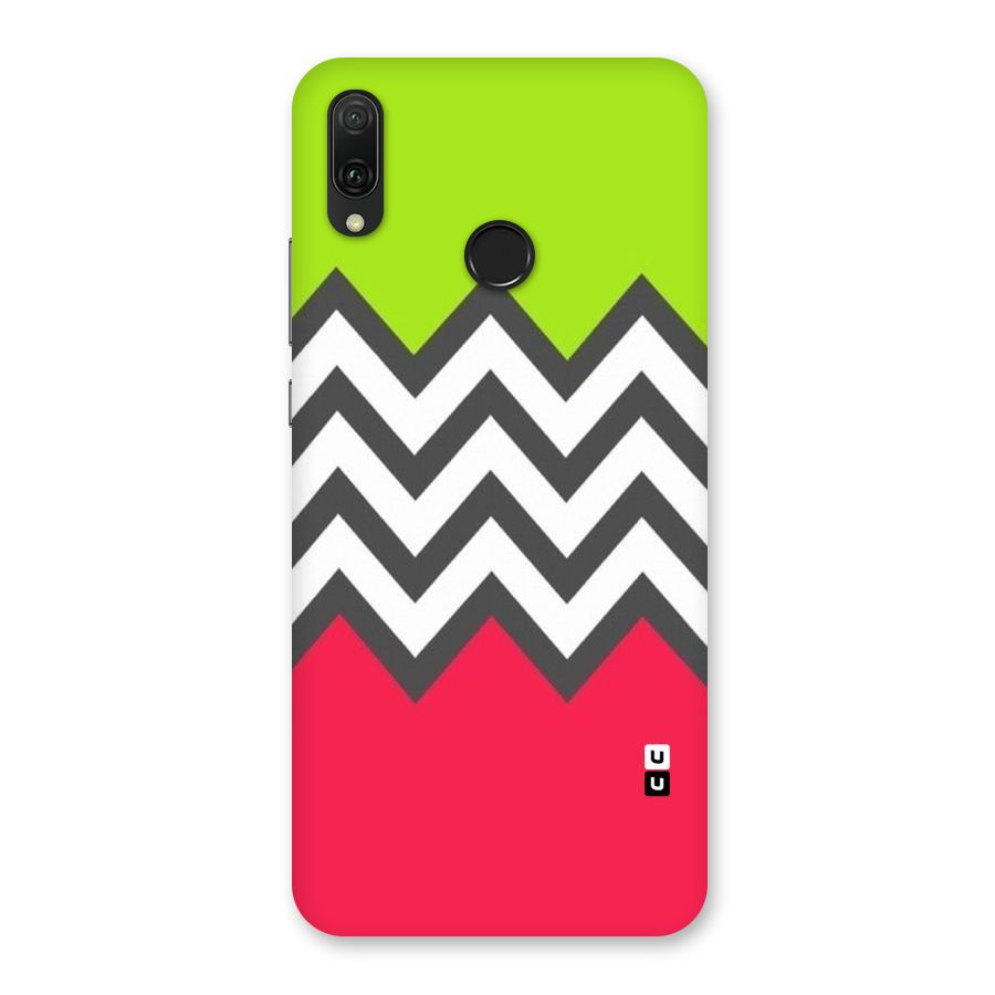 Cute Chevron Back Case for Huawei Y9 (2019)