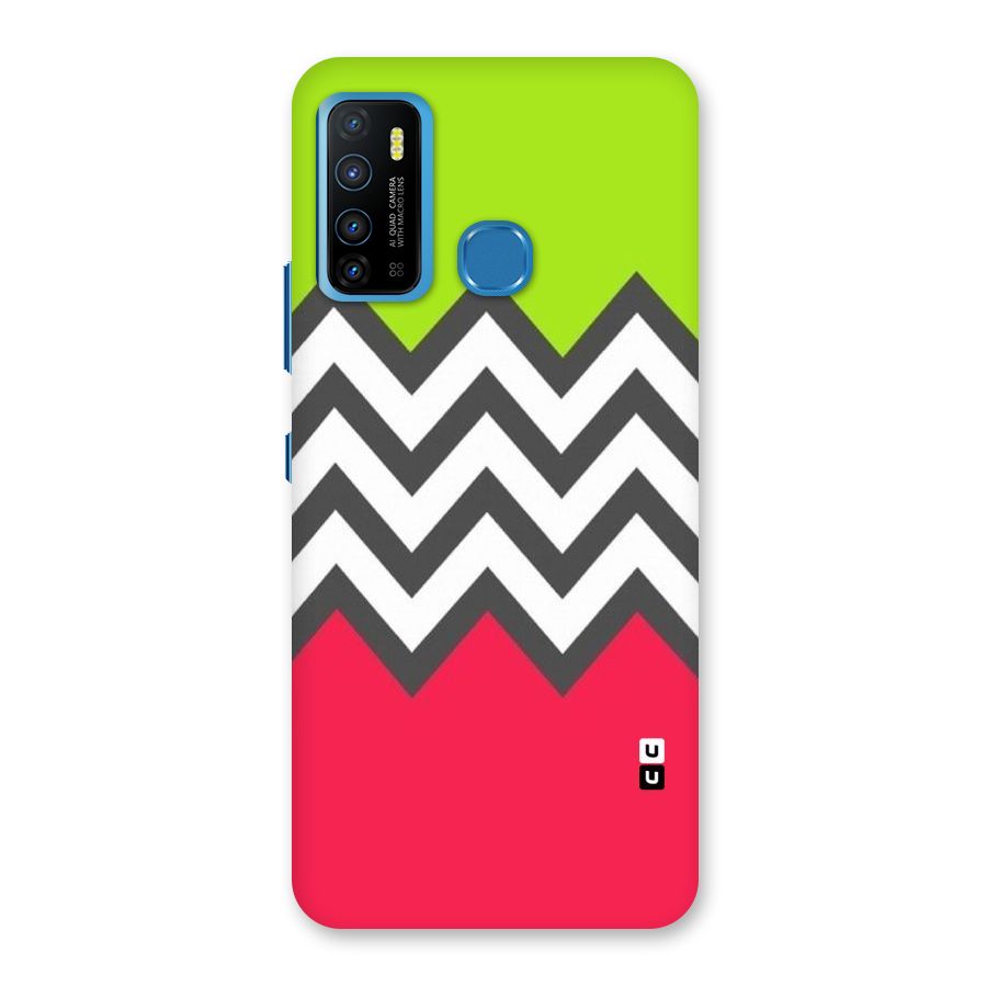 Cute Chevron Back Case for Infinix Hot 9