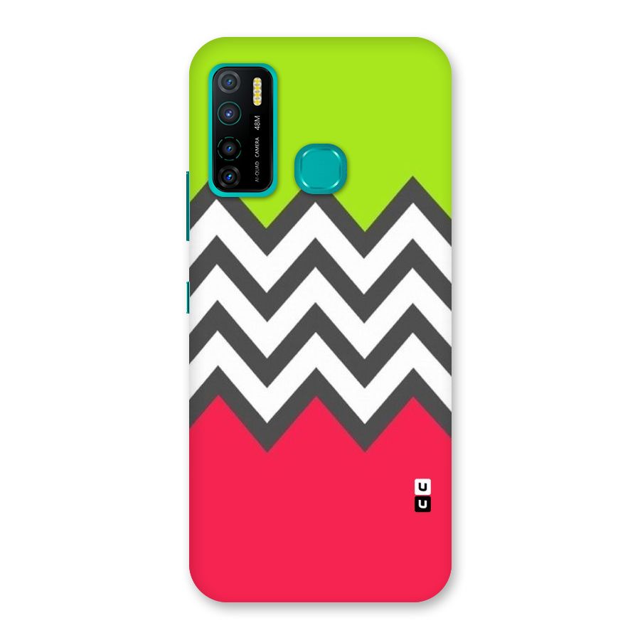 Cute Chevron Back Case for Infinix Hot 9 Pro