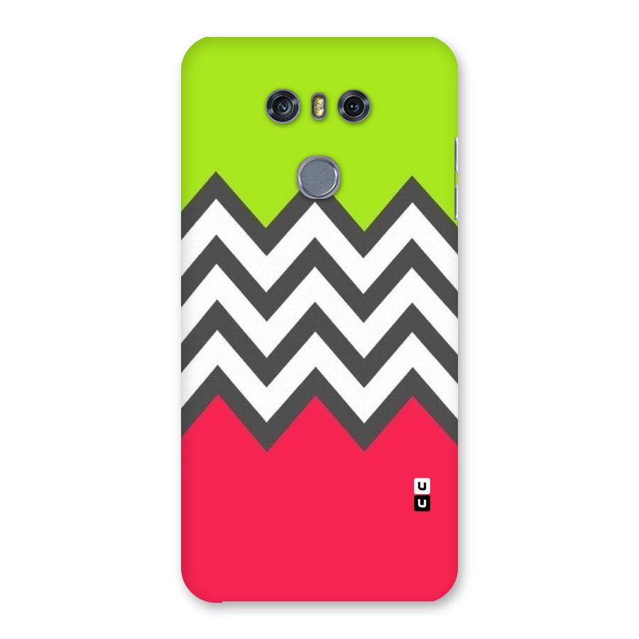 Cute Chevron Back Case for LG G6